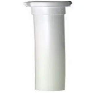 212 MAIN Master Plumber Plastic Lavatory Extension Tube, 1.25 x 12 in., Brasscraft Plumb Shop Division
