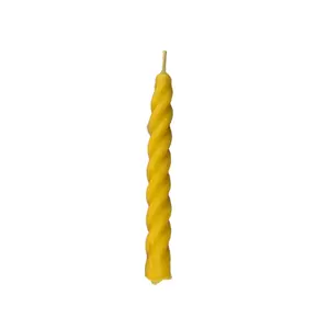 Yellow chime candle