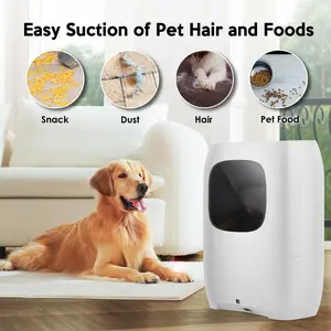 Professional Touchless Vacuum, Great for Sweeping Salon Pet Hair Food Dirt Kitchen, Canister Vacuum Cleaner Trash Can