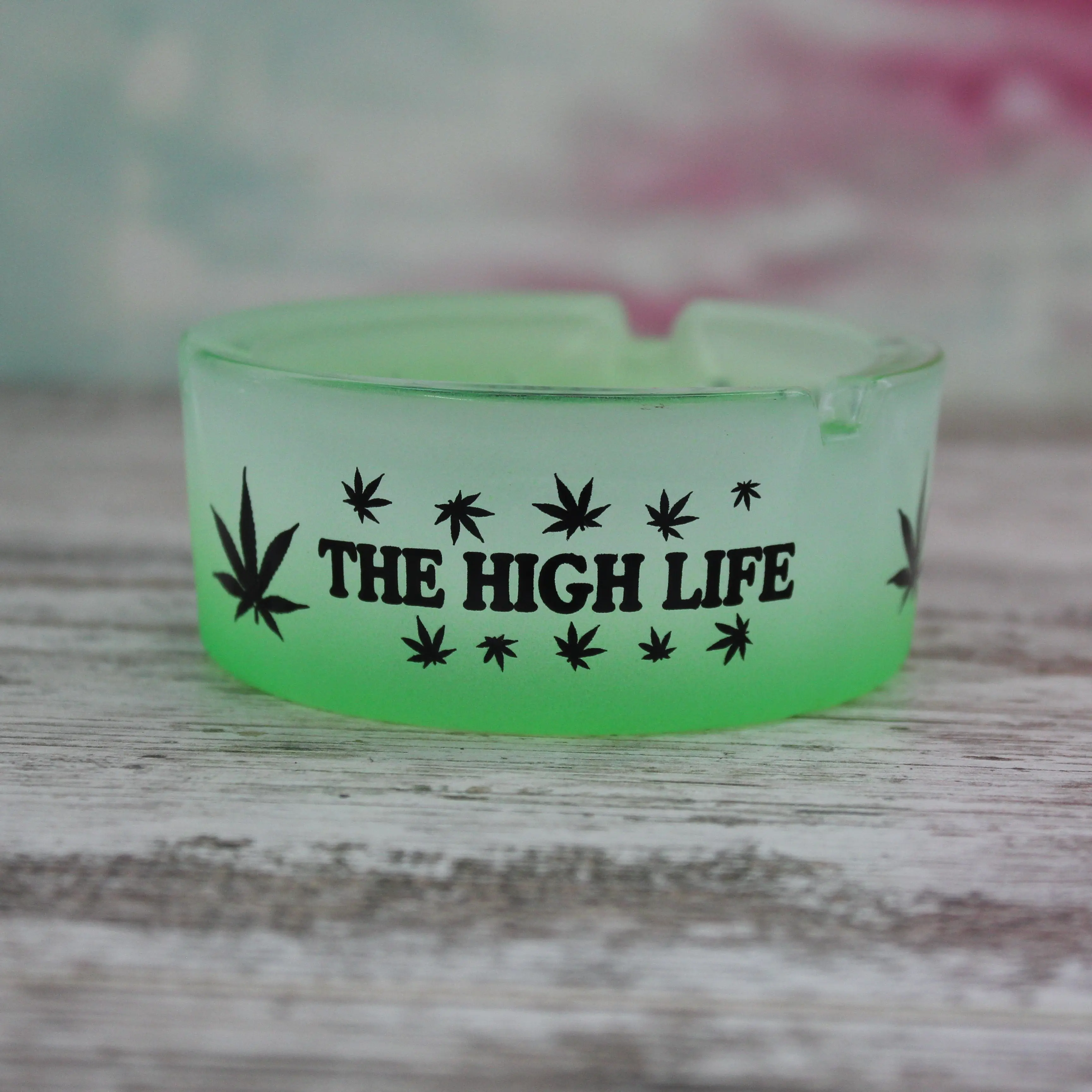Glass High Ridge Ashtray