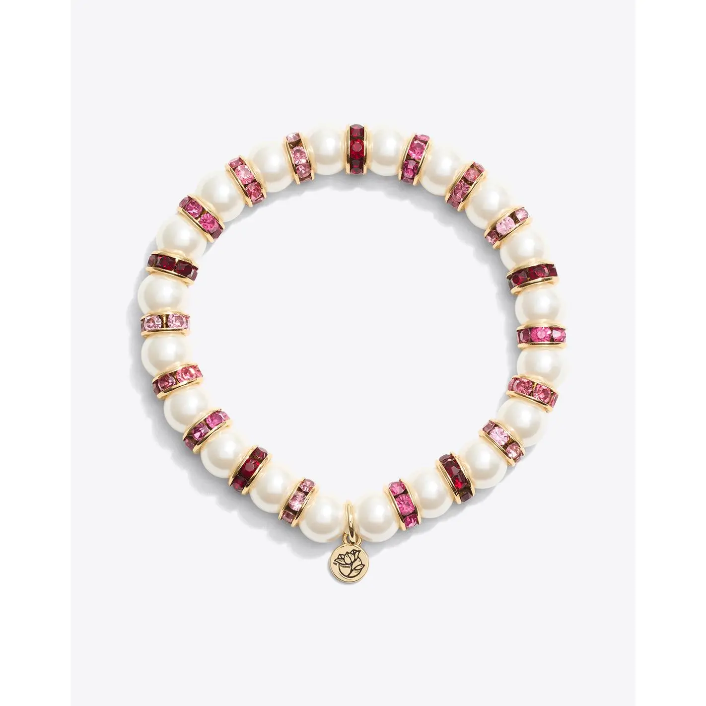 Pearl Gem Stripe Stetch Bracelet