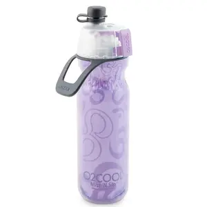 O2COOL MIST 'N SIP Misting Water Bottle 2-in-1 Mist And Sip Function - YOGA