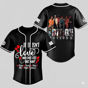 New Edition Baseball Shirt, The New Edition Way Tour 2026 Shirt, New Edition NE Jersey,Women's T-shirt, Gift For Boyfriend Gifts, Girl Friend