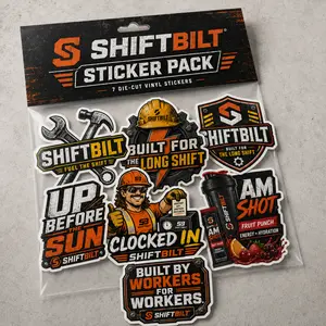Shiftbilt Long Shift Sticker Pack