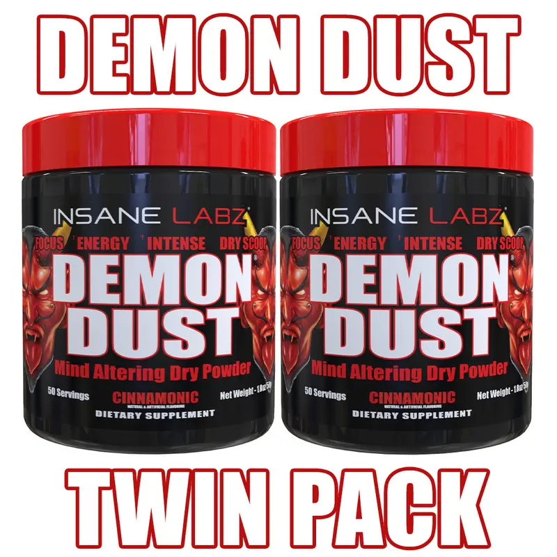 Insane Labz Demon Dust Energy Twin Pack