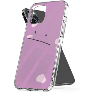 Phone Case Ditto Accessories Cover Shockproof TPU Compatible with iPhone SE 7 8 X XR 11 12 13 14 15 16 Plus Mini Pro Max Samsung Galaxy Note S9 S10 S20 S21 Ultra Plus Protection Cellphone