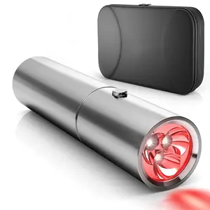Competitor Device - Portable Infrared Light for Joints & Muscles Relief, Compact Design, Black, Heating Electric Knee Massager Comfort