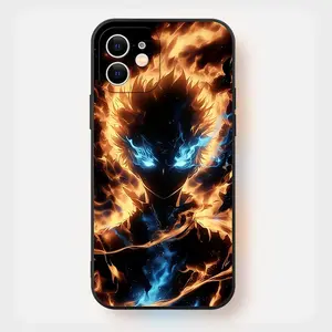 Creative Anime Pattern Soft Phone Case, Shockproof Phone Protective Cover, Fashion Phone Accessories Compatible with iPhone 7 8 11 12 13 14 15 16 Series