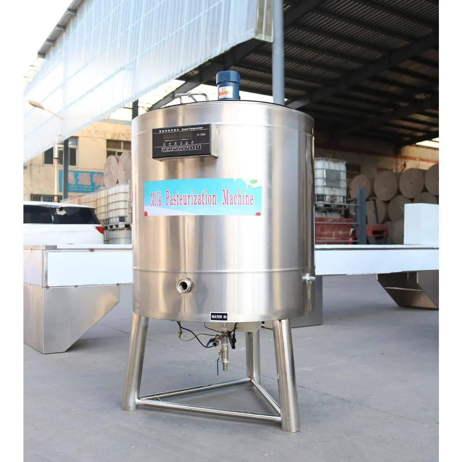 100L Commercial Pasteurization Machine Pasteurizer for Milk Juice Beer Sauce Sterilization Dairy Equipment