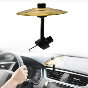Car Crash Cymbal Air Vent Clip-On Decoration, Fun Car Interior Accessory for Drummers & Music Lovers, Perfect Gift Idea Car Ornament, Boujee Car Accessories, Car Interior Ornaments, Car Decorations Interior