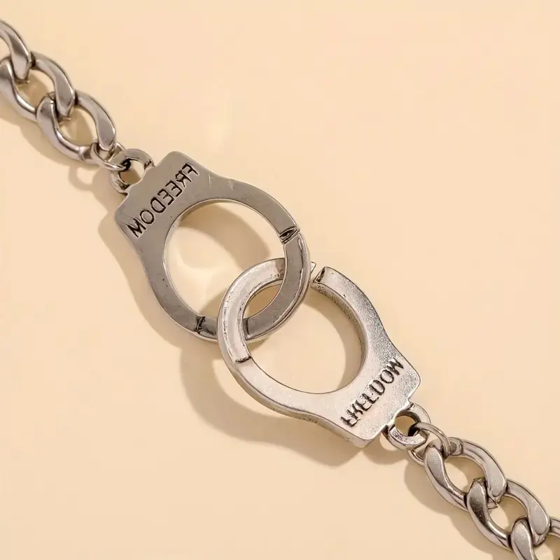 Adorable Handcuff Design Bracelet for Women, Fashionable Daily Wear, Ideal Valentine’s Gift for Girlfriend