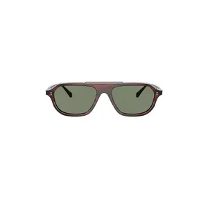 Oliver Peoples Estin Irregular Sunglasses in Morado Tortoise