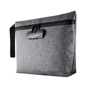 Large Smell Proof Bag with Combination Lock Set Cover Organiser