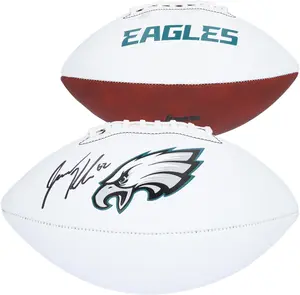 Jason Kelce Philadelphia Eagles Autographed Franklin White Panel Football - Fanatics Authentic Certified