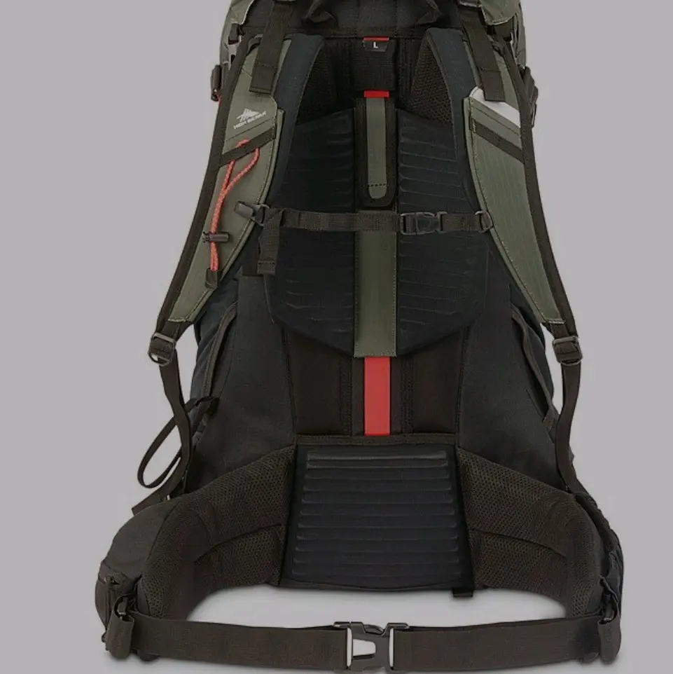 High Sierra - Pathway 2.0 75L Backpack - FOREST GREEN/BLACK, Camping, Hiking, concert, events