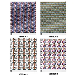 Funny Comedy Wrapping Paper Christmas 2025, Retro Movie Parody Gift Wrap, Hilarious Holiday Print, Festive Meme Style Decorative Paper