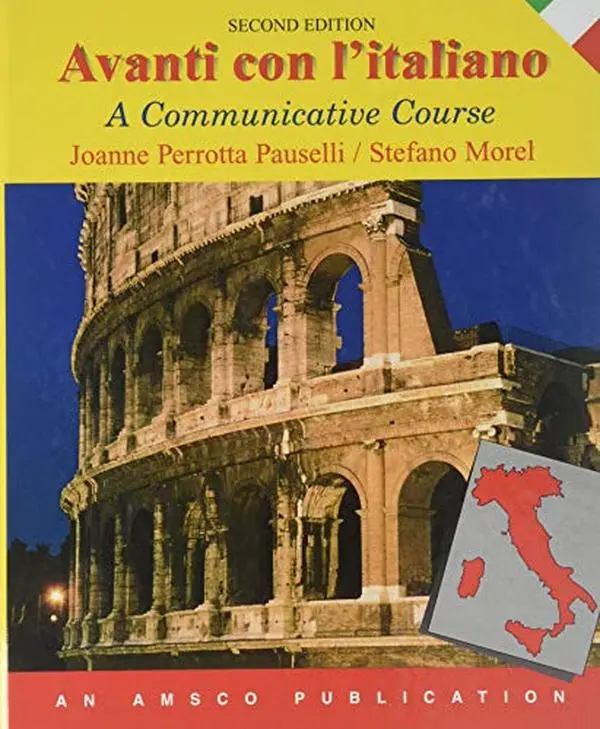 USED-Avanti Con Iitaliano: A Communicative Course (Italian Edition) by Joanne Perrotta Pauselli (Hardcover)