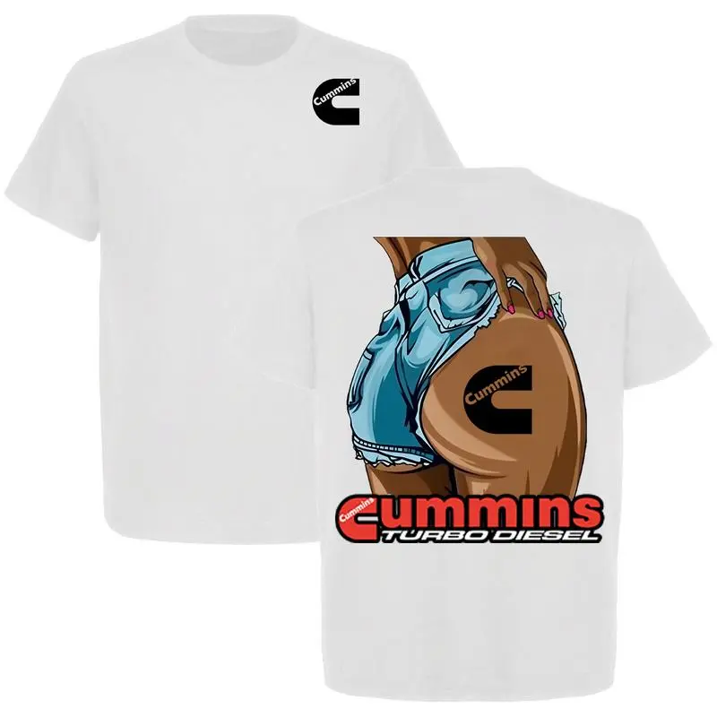 Lady Cummins Turbo Disel Lifestyle 2 Sided T-shirt, Cummins Shirt, Perfect For Truck & Car Enthusiast, Full Size, Full Color, Soft Cotton, Menswear