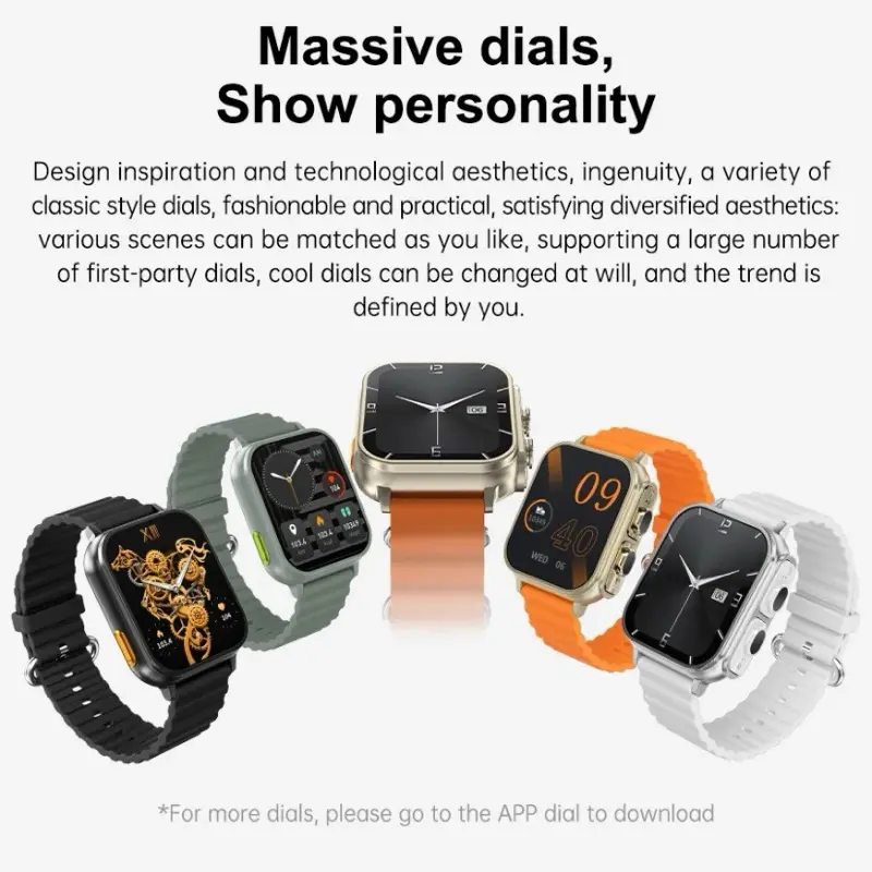 All-New (2-in-1) “Sync Rhythm” Smart Watch + Earbuds