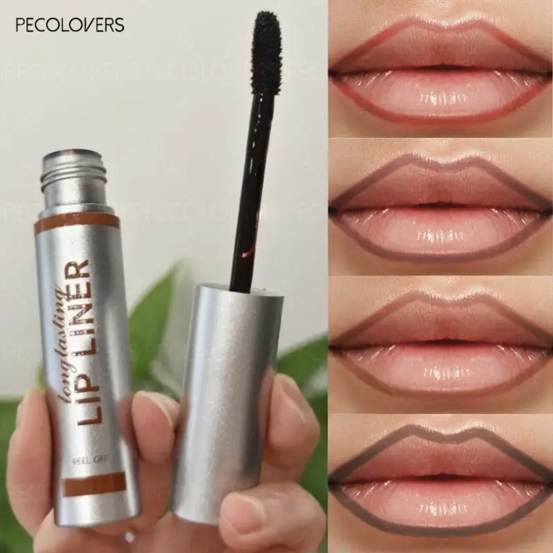 Peel Off Liquid Lipstick Waterproof Long Lasting Intensely Pigmented Lip Gloss Tear Off Makeup Tattoo Lip Gloss Lip Tint Cosmetic Lip Stain Peel
