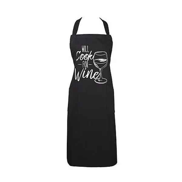 Design Imports Cook for Wine Print Chef Apron