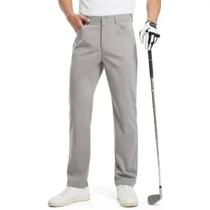Men's Golf Pants Classic Fit Dress Work Pants Lightweight Comfortable Business Casual Pants with 5 Pockets