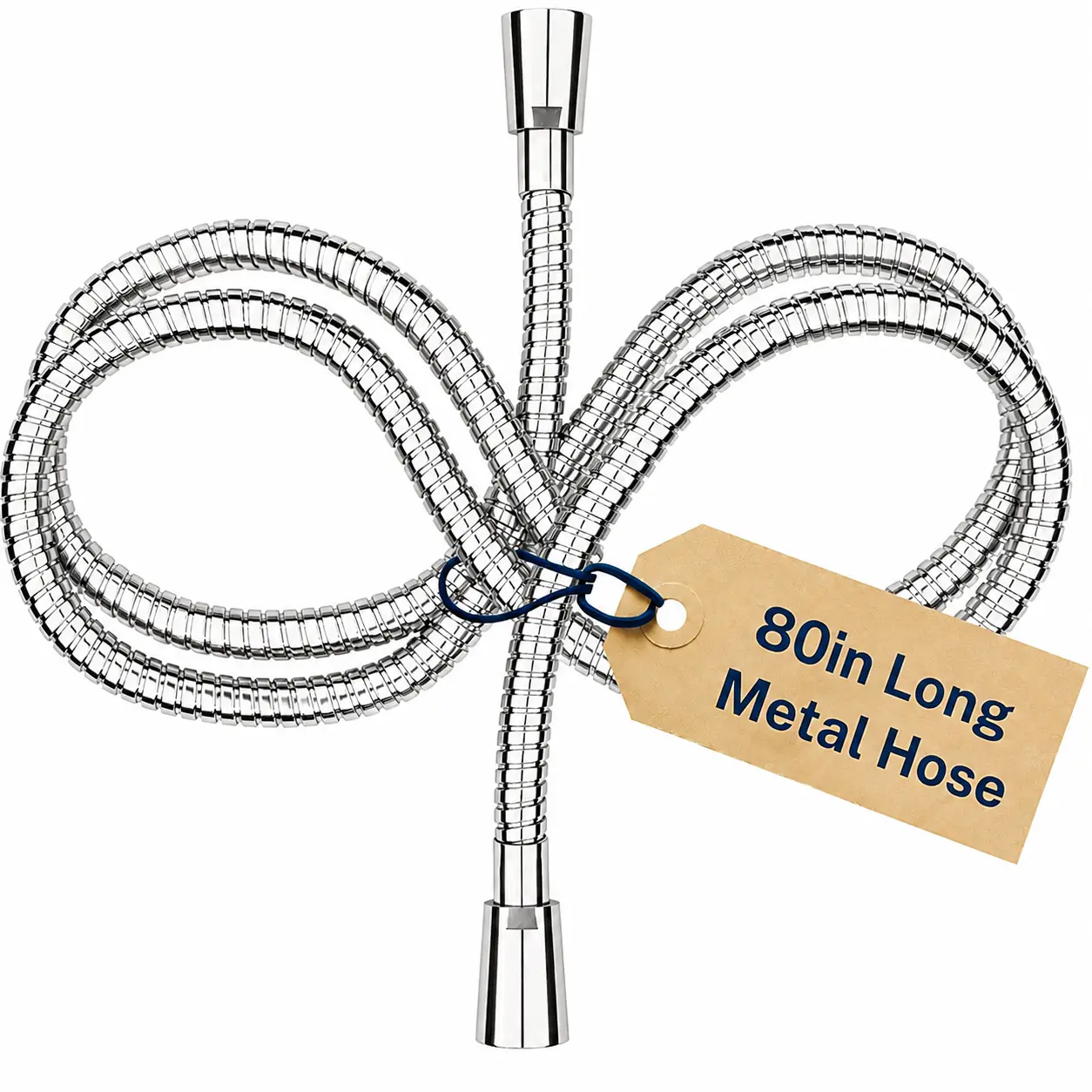 Metal Shower Hose Attachment for Showerhead, Universal Replacement Hose for Hand held Shower