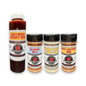 Pitmaster’s Complete Kit Woodfired BBQ Seasoning Variety Pack Buffalo Honey Hot Wing Sauce Pack