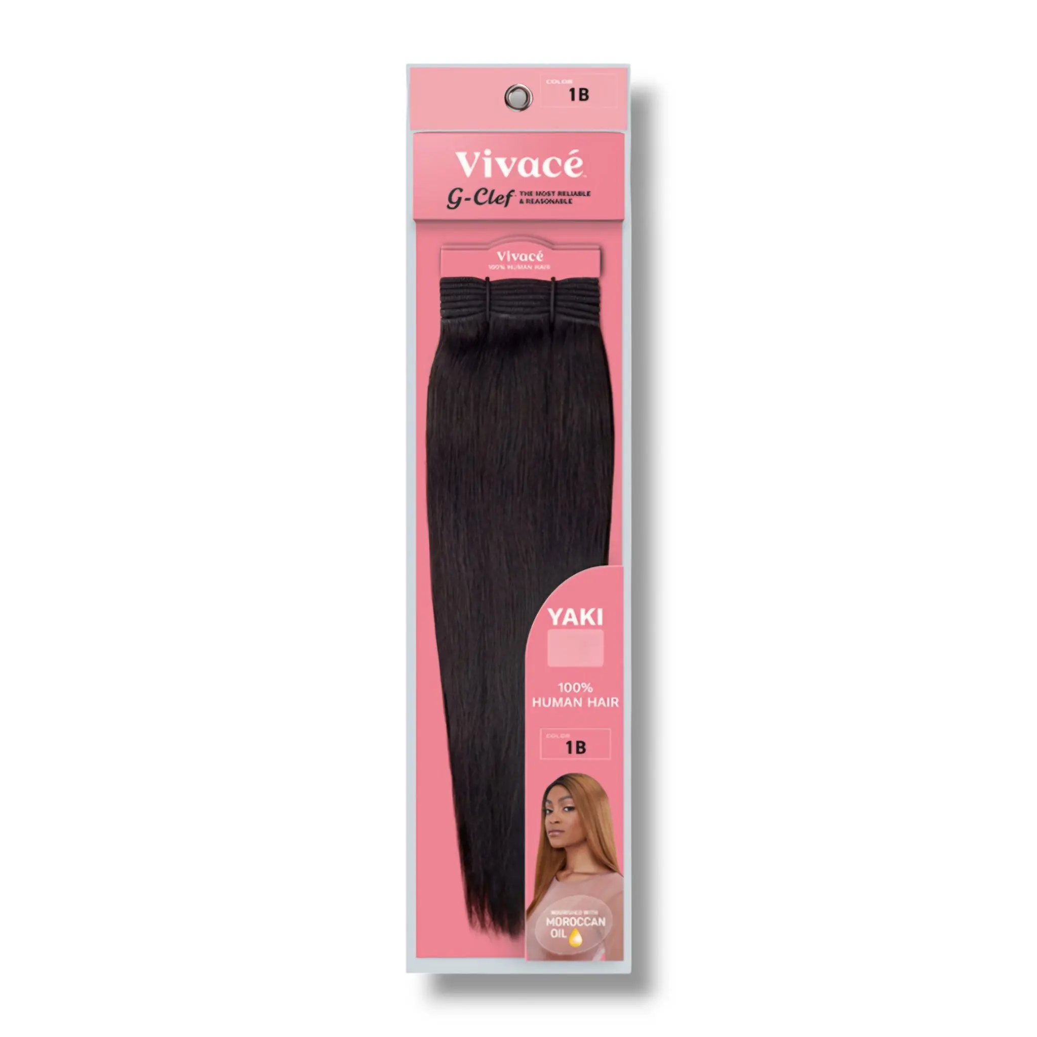 14" Vivacé G-Clef Yaki 100% Human Hair
