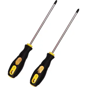 2 count Phillips  6 inch Shaft Non-Slip Grip   Tip 6mm PH2