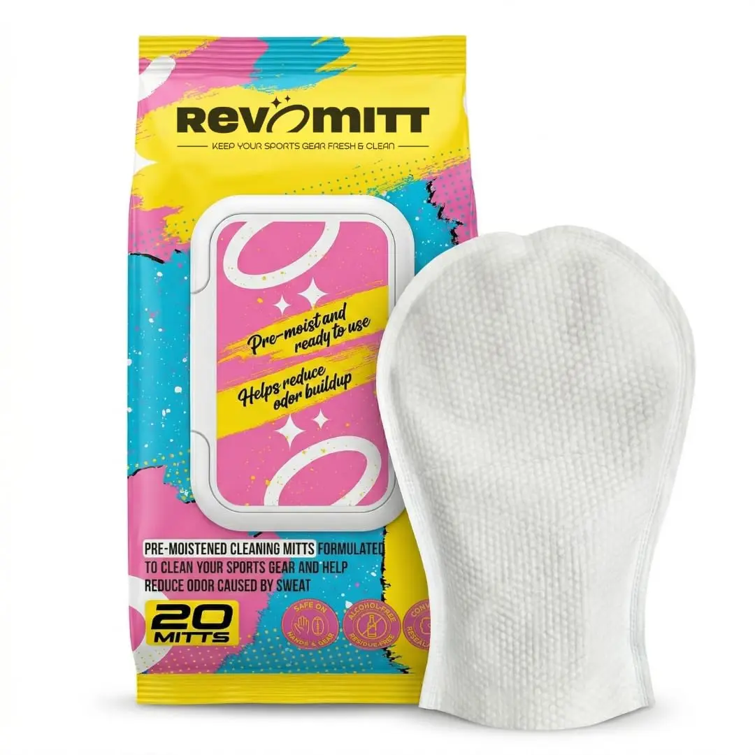 RevoMitt Sports Gear Cleaning Mitts