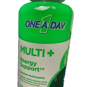 Bayer one a day multi+ energy support. complete multivitamin Adult Supplement Healthcare Fitness Optimum Dietary