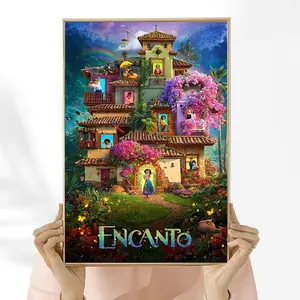 Encanto Movie Poster,Wall Art, Room Decor, Home Decor, For Him/Her, Bedroom Poster, Art Poster for Gift