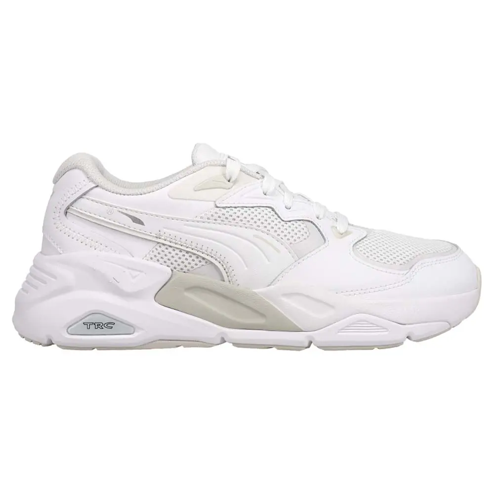 PUMA Womens Trc Mira Newtro Lace Up Sneakers Shoes Casual - White