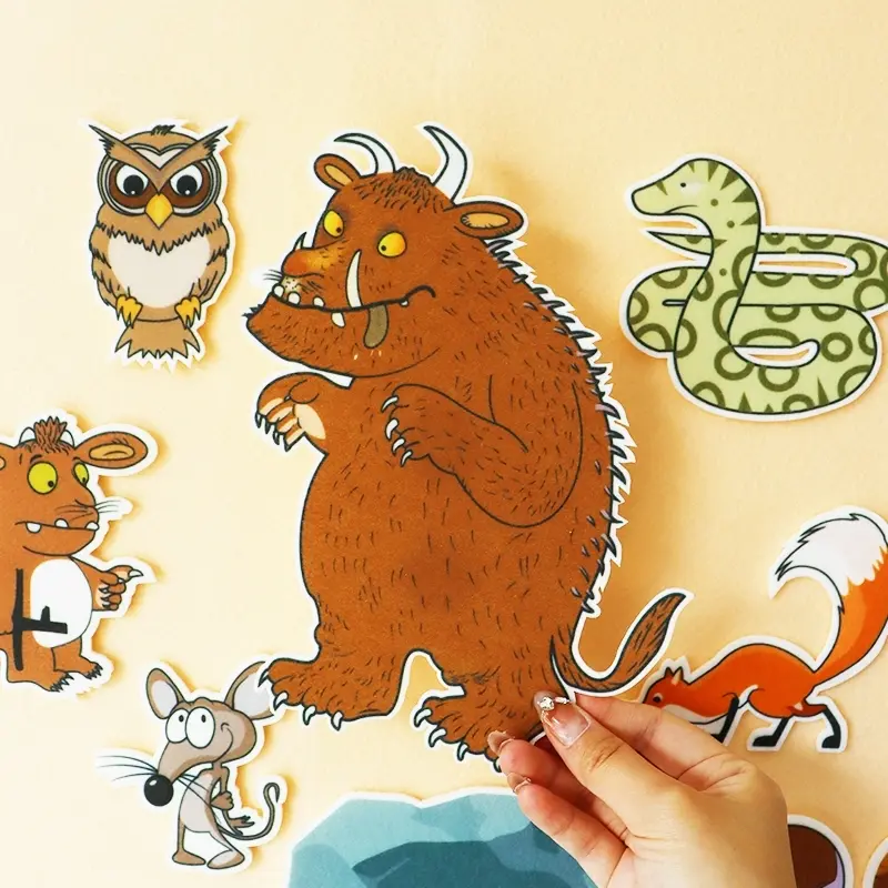 Gruffalo Storybook Performance Props, Interactive Classroom Apron Play Set, Educational Toy for Kids, Ideal for Preschoolers, Teaching Supplies, Preschool Learning Materials, Learning Activity Set, Preschool Learning Kit