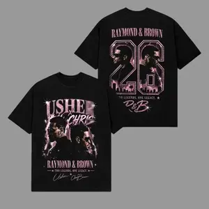 Ch.Brown Usher Raymond The R&B Tour 2026 Unisex Tee