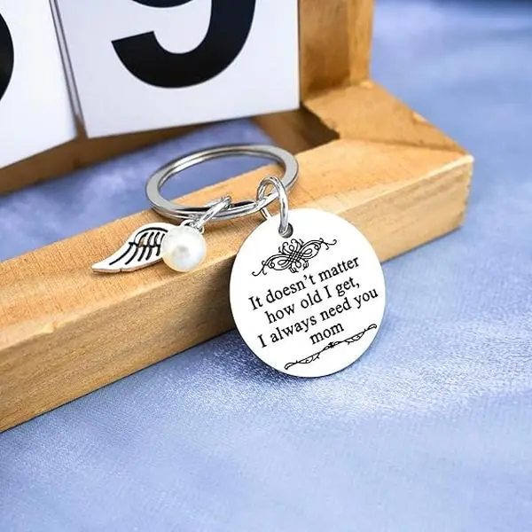 I Need You Mom Keychain Sweet MeaningfulGift for Mom for Mother's Day, Birthday,Christmas or Just Because