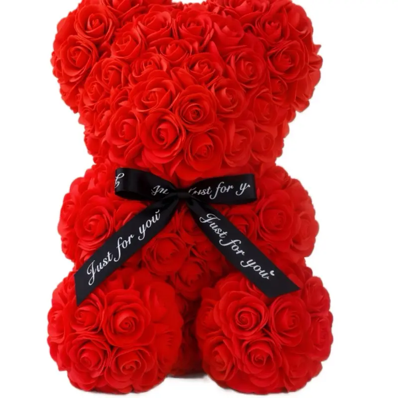 Eternal Rose Teddy Bear