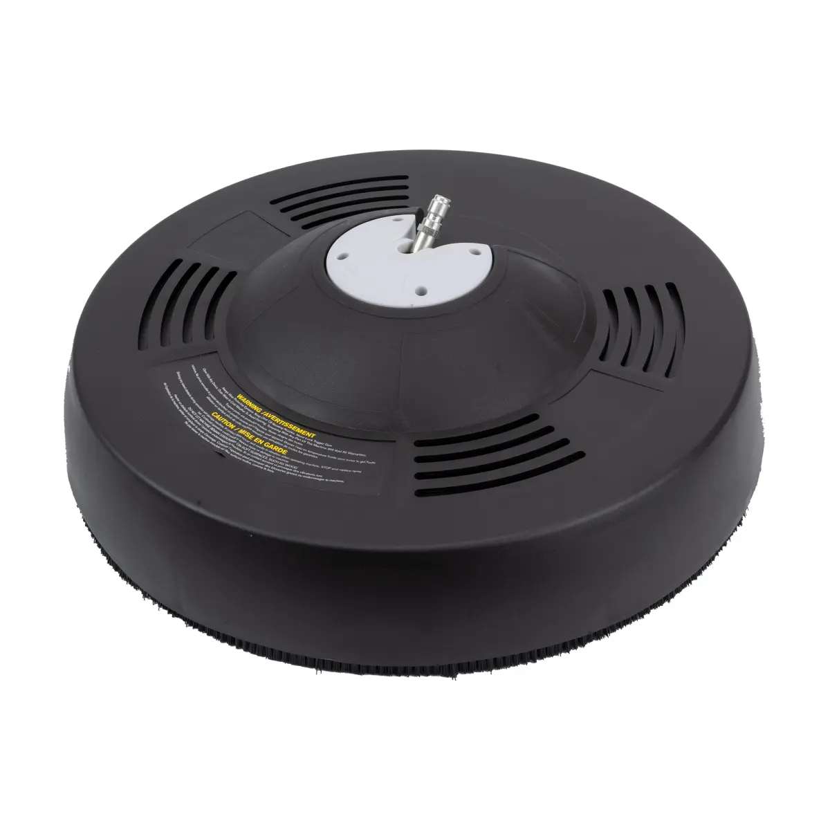 15 Inch Pressure Washer Surface Cleaner, 4000 PSI Stainless Steel Nozzle Rotary Disc Cleaning Attachment Hot Cold Water Compatible for Driveway Patio Sidewalk Yard Cleaning