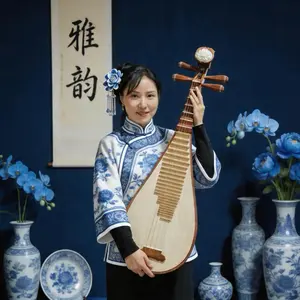 Pipa Zither Instrument