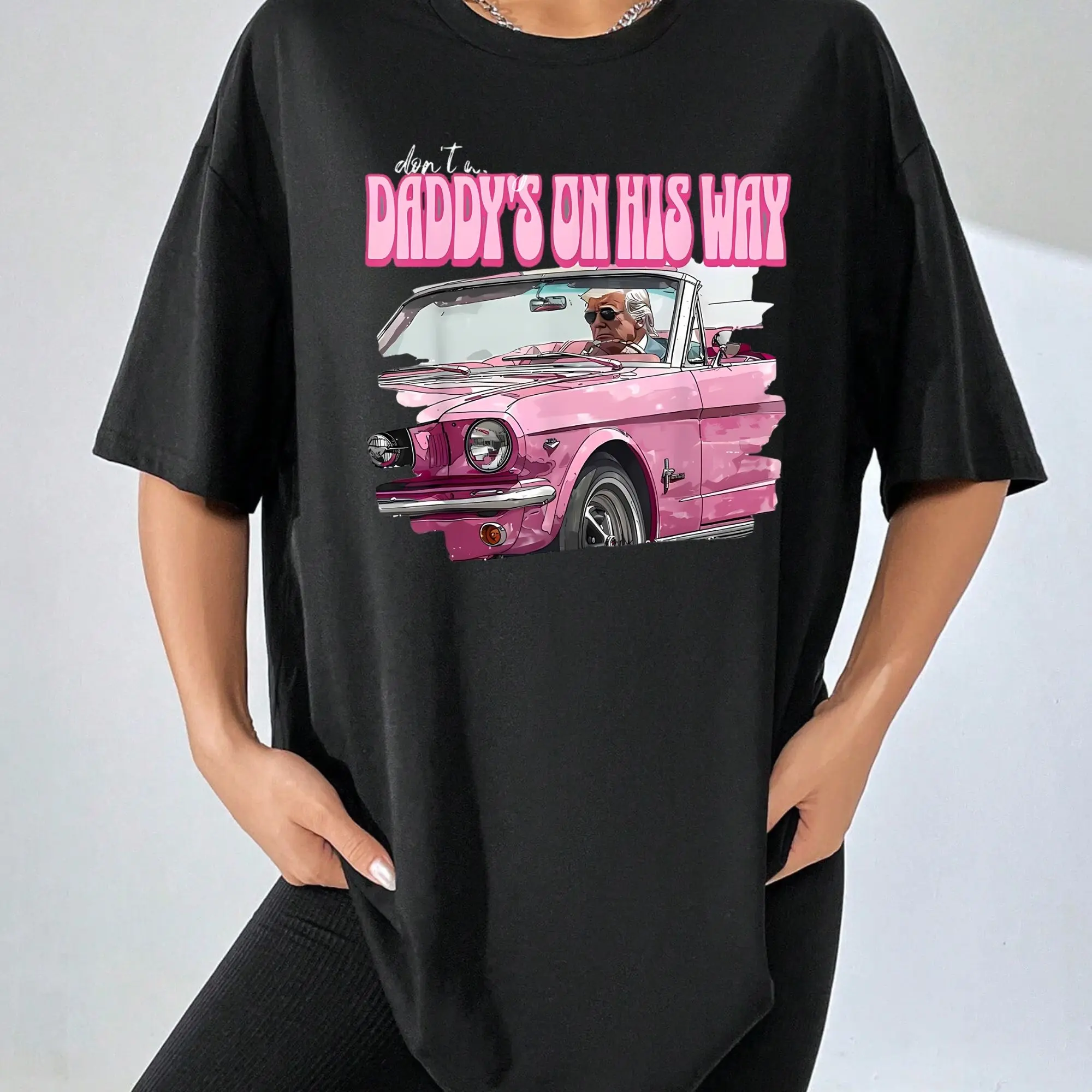 Daddy's On His Way, Trumpp Tee, Trumpp 2024 Shirt, Republican Gift, Funny Trumpp T-shirt, Trumpp 2024 Shirt, Political Shirt, Election Shirt
