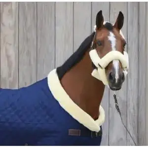 Sheepskin Halter Padding Set of 4