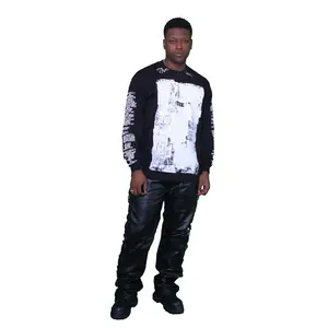 THE PAINTED LS T-SHIRT (BLACK)