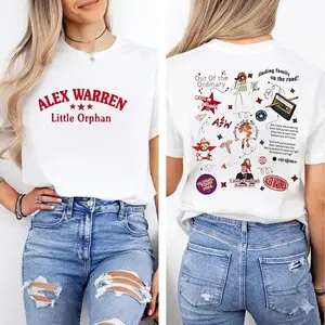 Little Orphan Alex Warren  Live Tour 2026 T-Shirt, Alex Warren Merch 2026, Indie Pop Singer Fan Tee, Warren Fan Shirt, Aesthetic Concert Style Shirt, Music Lover Gift Tee, Soft Cotton Oversized Shirt, Viral TikTok , New Tour 2026 Gift For Fans Class