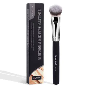 Makeup Brush Set, Makeup Blending Brush, Finger Concealer Brush, Stretchy Fiber Hair Makeup Brushes, Face Makeup Brush, Brushes with Soft Bristles & Comfortable Grip for Beginners, Cosmetic Brush Set