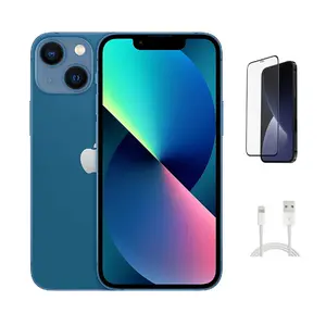 Refurbished iPhone 13 Mini (Fully Unlocked) A2481 Excellent Condition with Pre-Installed Tempered Glass & 1 Year Warranty