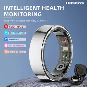 SmartRing Smart Ring - Motion Step Counter, Gesture Control, Heart Rate HRV Monitoring, Blood Oxygen Measurement, Scientific Sleep Monitoring Ring