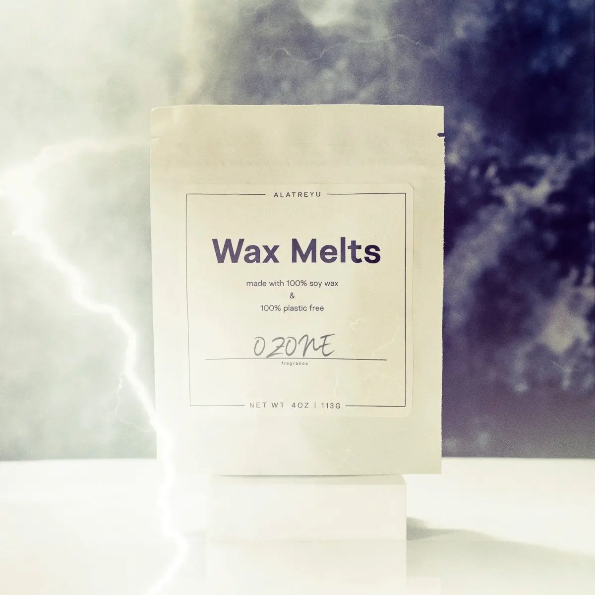 Ozone Wax Melts | Hot Metal · Petrichor · Gunpowder | The smell of an approaching thunderstorm | 100% Soy Wax | Pay What You Can
