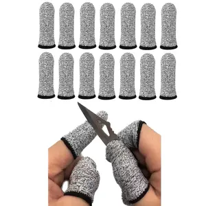 14pcs Reusable Anti-Cut Finger Cover Fingertip Thumb Protector Suitable for Work and Sculpture
