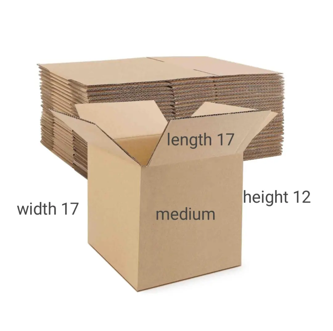 6 piece Cardboard Box for Shipping,heavy duty mailing boxes, paper boxes, corrugated boxes,for packing, packaging boxes, storage & moving boxes for supplies,packaging boxes,kraft boxes square boxes